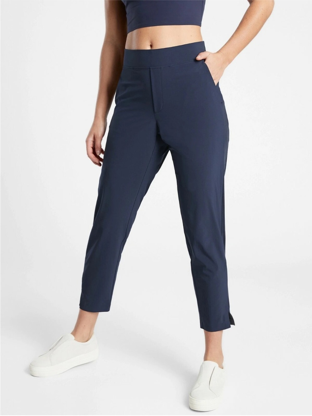 Athleta Brooklyn Ankle Pant, Navy